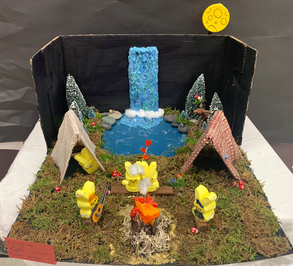 peeps diorama hunger games