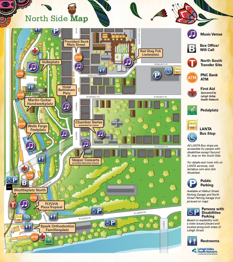 northsidemap — Musikfest