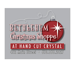 Bethlehem Christmas Shoppe at Hand Cut Crystal
