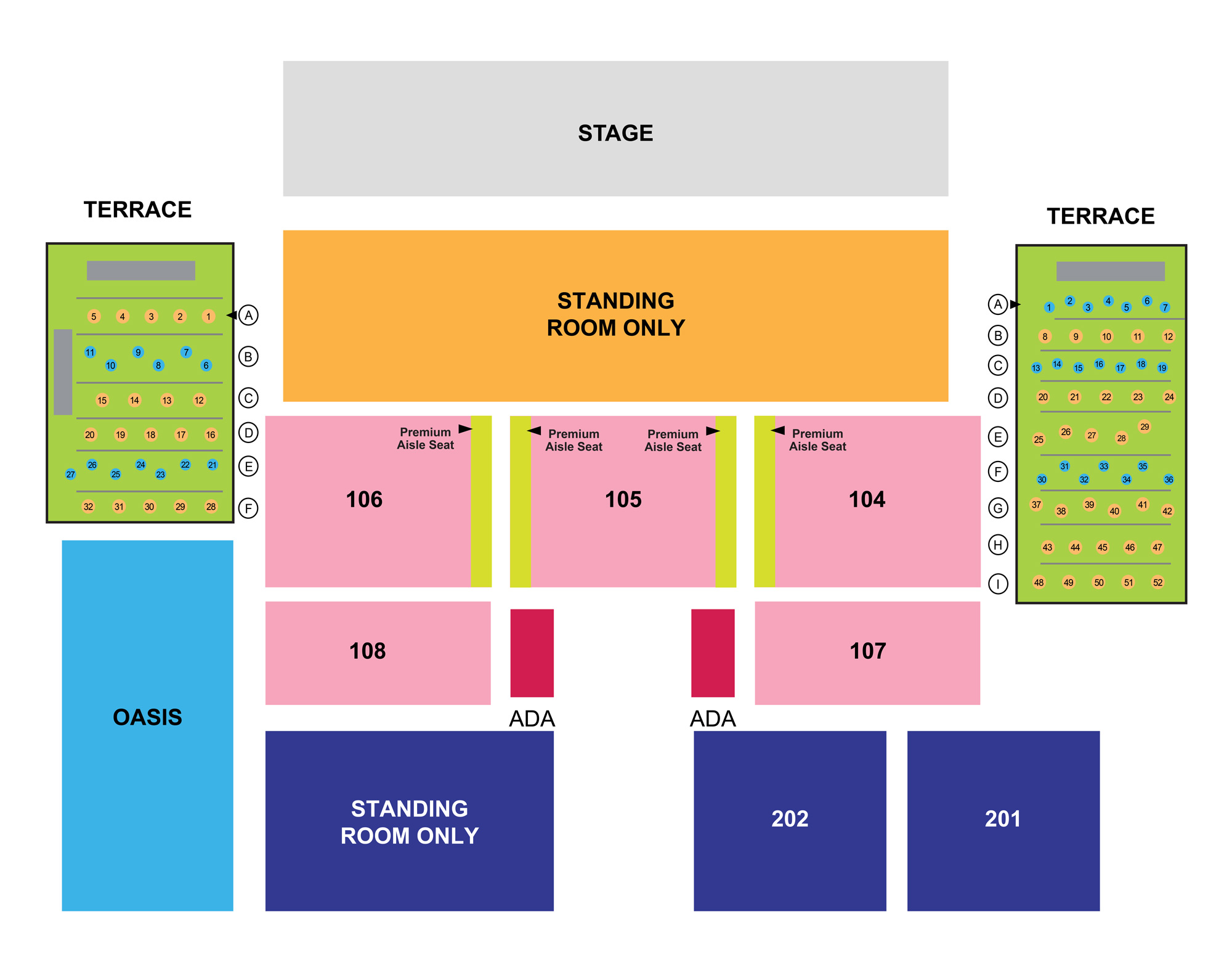 Seating Map